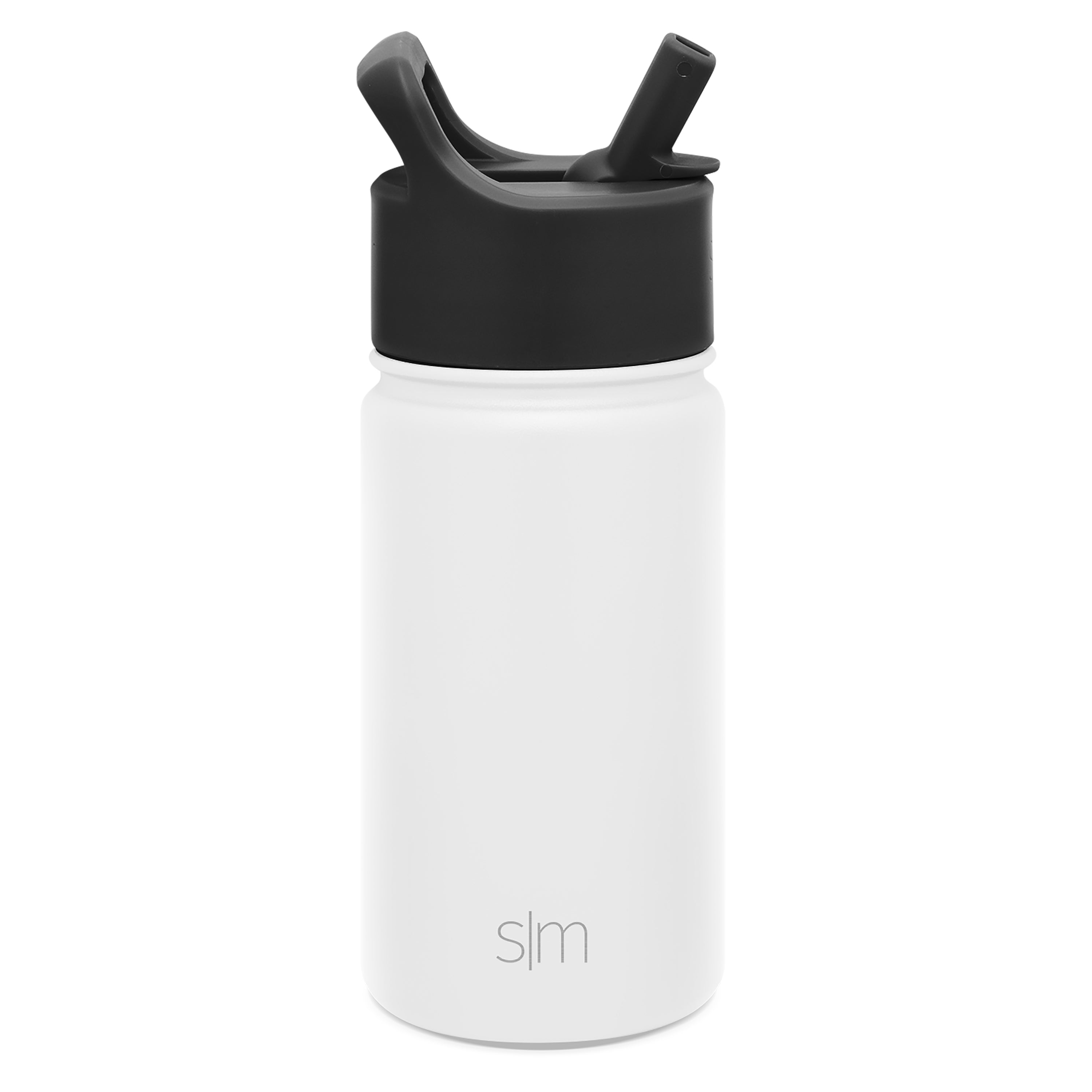 Summit Insulated Water Bottle with Straw Lid - Leakproof Stainless Steel Thermos for Hiking, Gym & Outdoor Activities