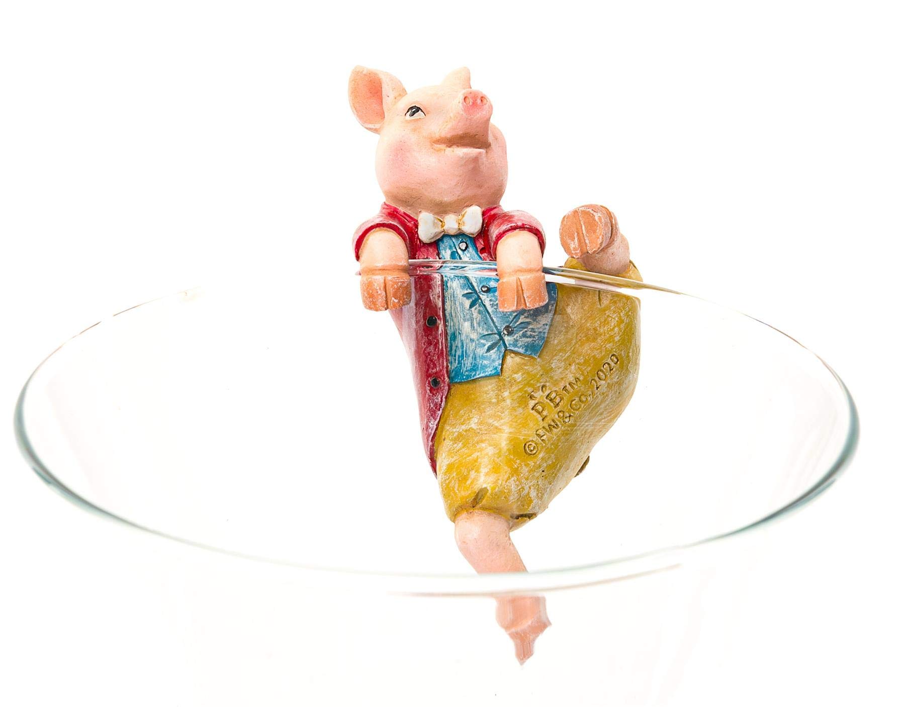 Pigling Bland Pot Buddy - Licensed Beatrix Potter Ceramic Plant Pot Hanger for Indoor & Outdoor Gardens | Perfect for Hanging Flower Pots, Herb Planters, and Succulent Displays