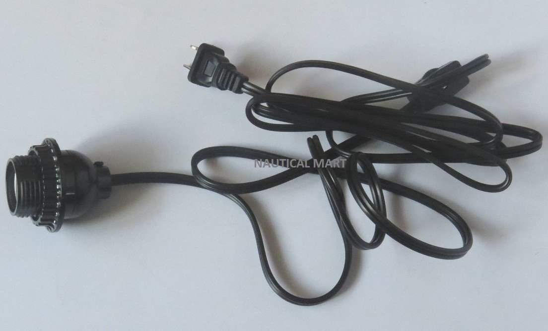 Searchlight On/Off Switch Wire and Holder Set - Includes Lampshade Mounting Kit | Perfect for DIY Lamp Repair, Home Lighting Projects & Vintage Fixture Restoration