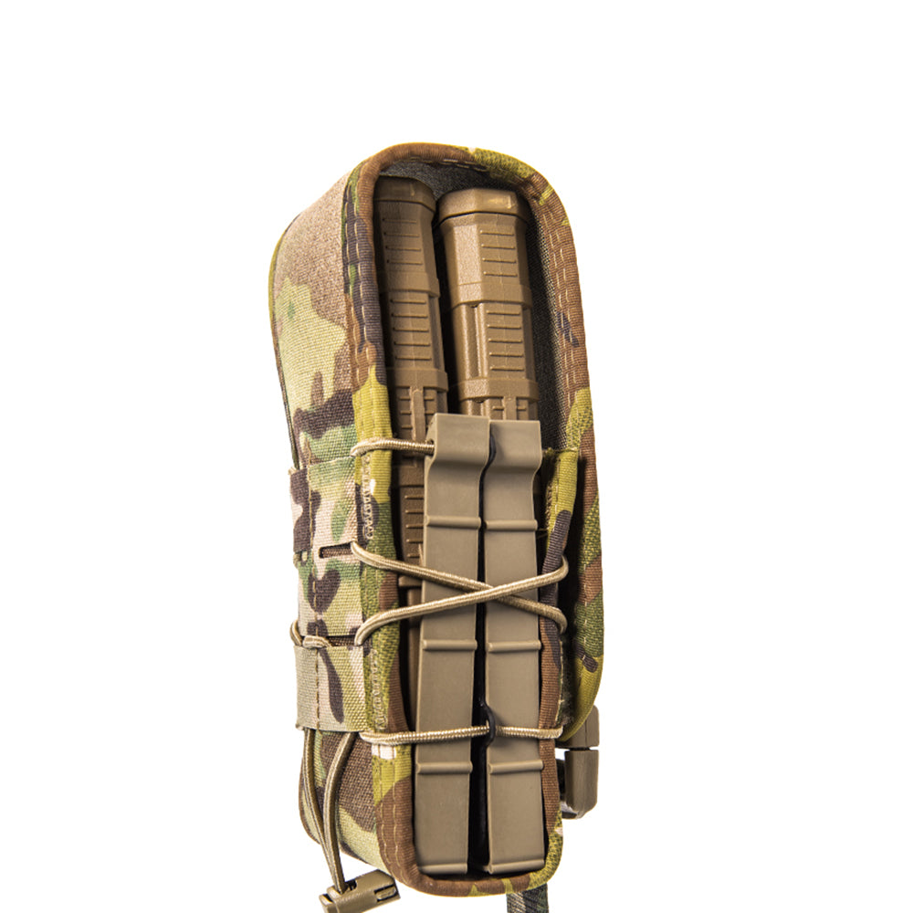 High Speed Gear X2R TACO Rifle Magazine Pouch - Durable USA-Made Tactical Molle Compatible Gun Accessory for Hunting, Shooting Range & Military Training