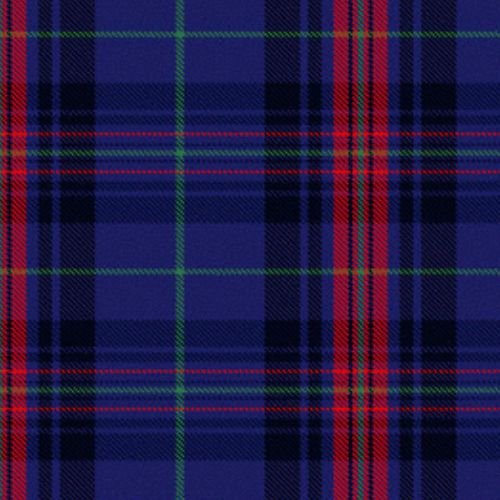 Authentic Hughes of Wales Tartan Wool Scarf - Premium Scottish Clan Tartan for Men & Women - Perfect for Winter, Outdoor Activities & Celtic Events