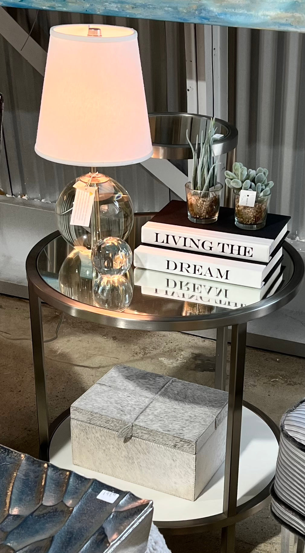 Living the Dream - Inspirational Wall Art Decor for Home & Office | Motivational Quote Sign for Bedroom, Living Room, Workspace