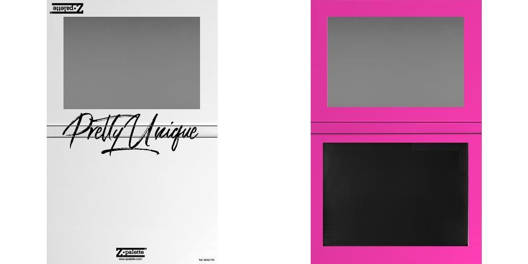 Custom Extra Large Z Palette - Magnetic Makeup Palette for Eyeshadows & Blush - Perfect for Professional Makeup Artists & Travel