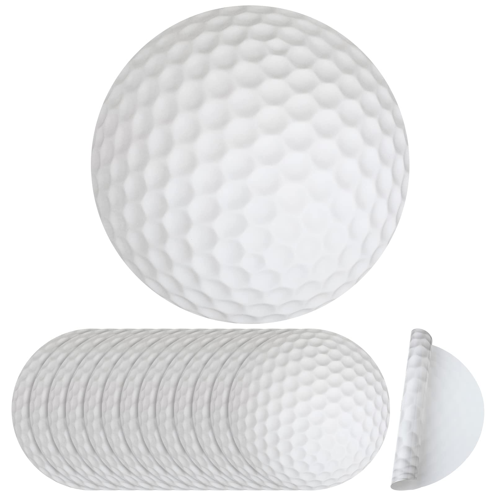 50-Pack 12-Inch Disposable Golf Paper Placemats - Eco-Friendly Golf Birthday Party Supplies for Sports Themed Decorations | Perfect for Golf Tournaments, Sports Bars & Themed Birthday Parties