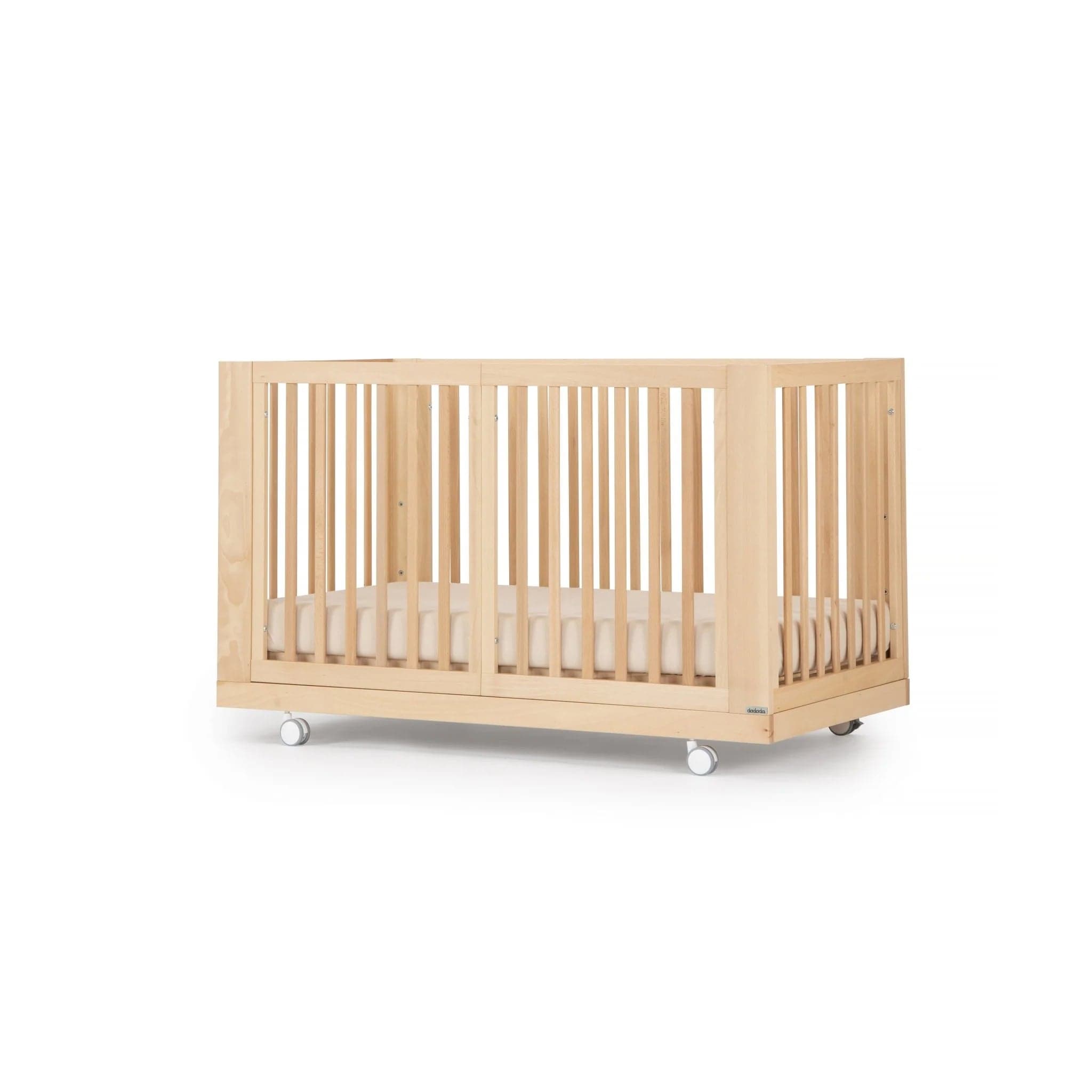 **Dadada Spirit 8-in-1 Convertible Baby Crib – Adjustable Height, Toddler Bed & Daybed – Safe & Stylish Nursery Furniture for Newborns to Teens – Perfect for Small Spaces & Modern Nurseries**