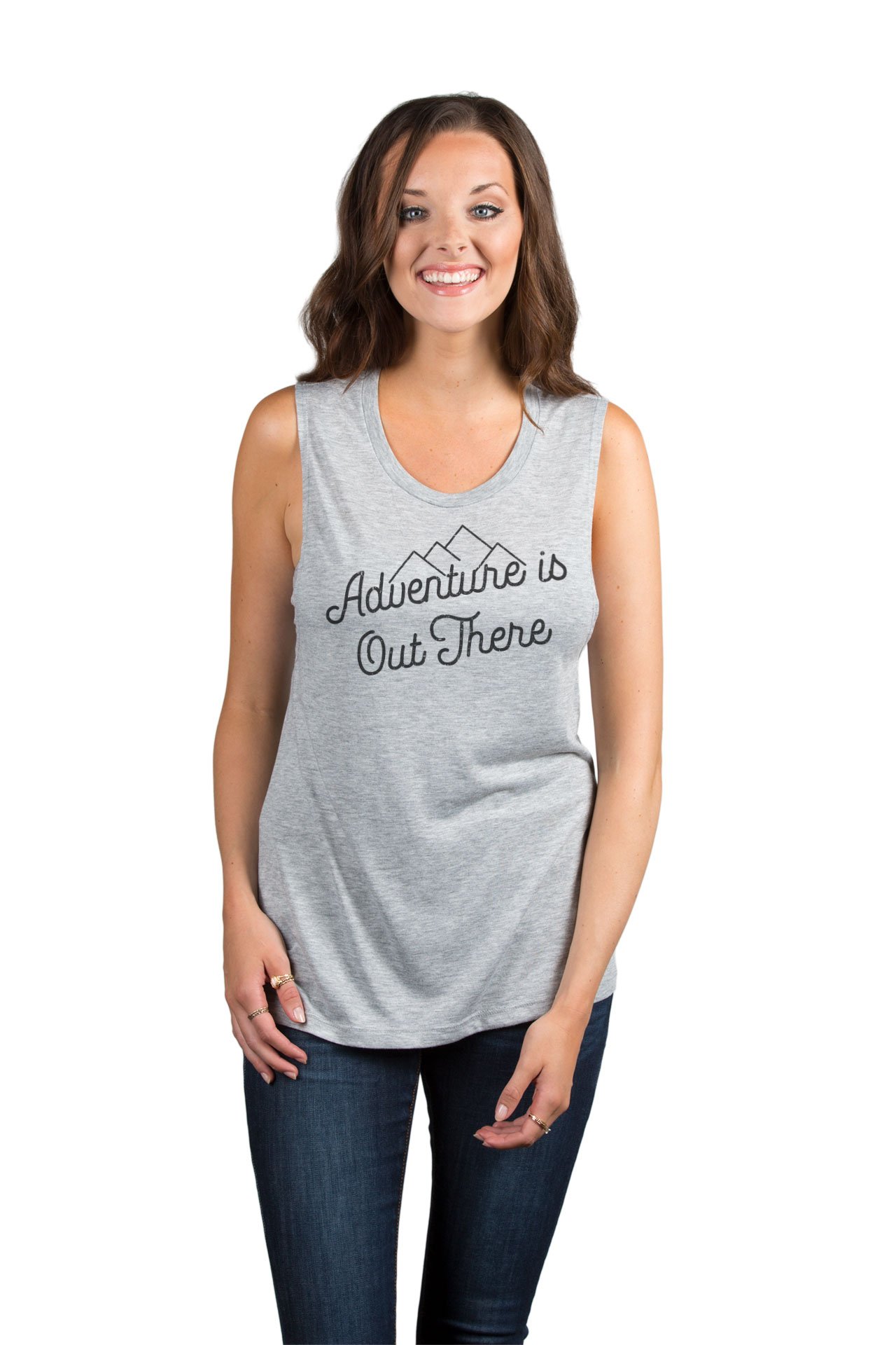 Women's Sleeveless Muscle Tank Top - Breathable Workout Shirt for Gym, Running & Yoga | Trendy Athletic Tee for Fitness & Casual Wear