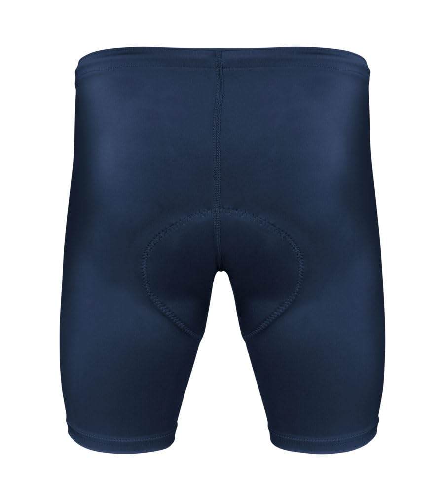 Men's USA Classic Padded Triathlon Shorts - Thin Quick-Dry Cycling Padding - Made in USA - Perfect for Triathlon Training, Cycling & Running