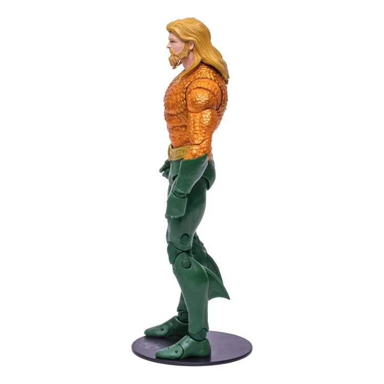 DC Multiverse Aquaman Action Figure - 7-Inch Collectible with Accessories - Perfect for Display, Gifts, and Comic Book Fans