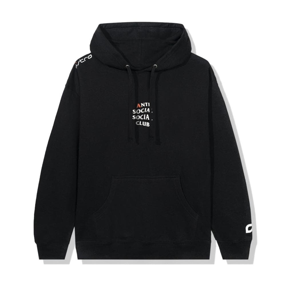 Anti Social Social Club ASTRO Black Hoodie for Men & Women - Stylish Streetwear for Casual Outfits & Urban Fashion