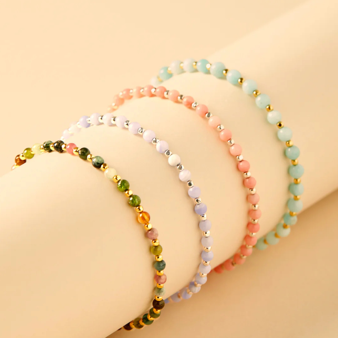 Estella Bartlett Live As You Dream Amelia Bracelet - Gold Plated Tourmaline Jewelry for Women | Elegant Gift for Birthday, Anniversary & Special Occasions
