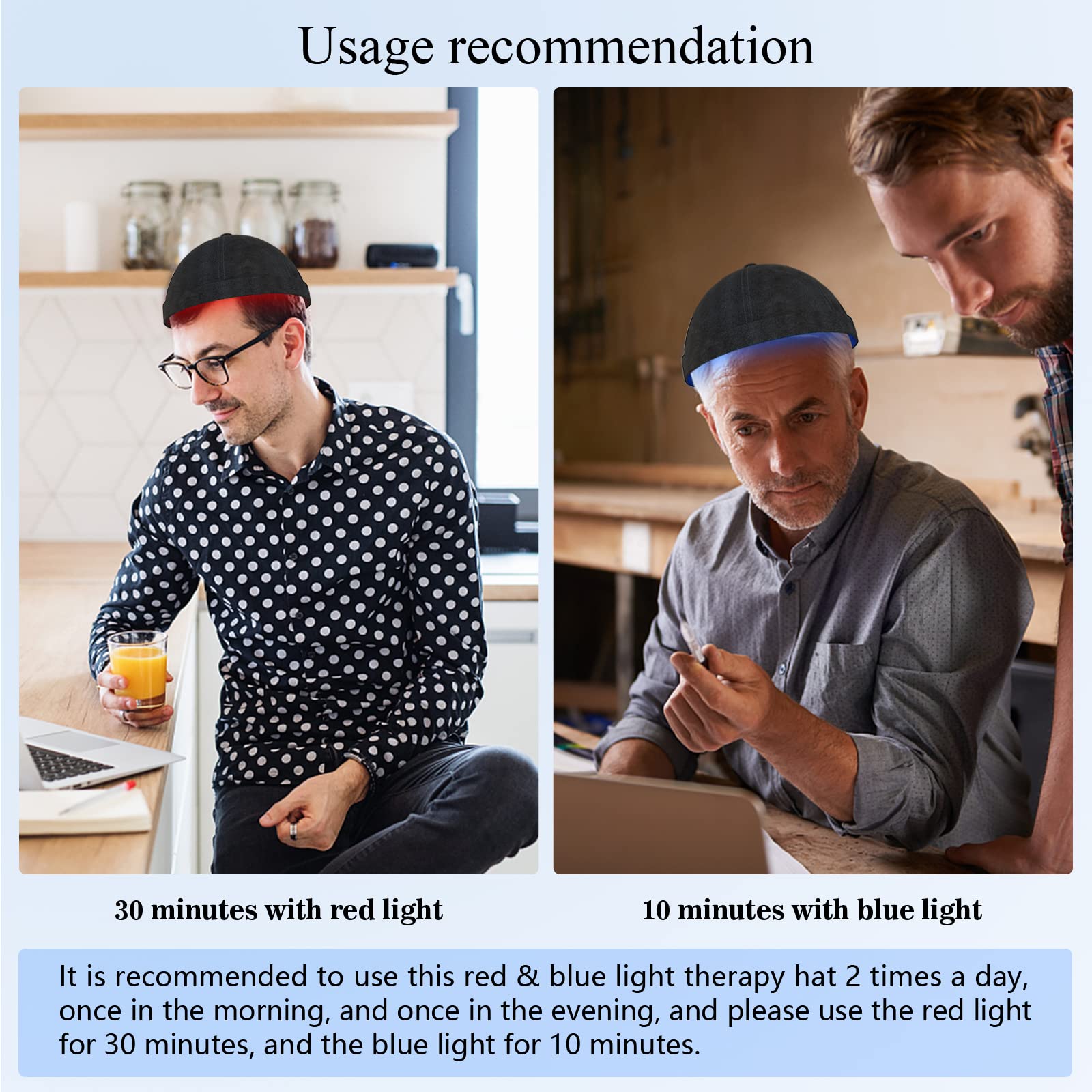 KTS Laser Therapy System for Hair Growth & Regrowth - Hair Loss Treatment Helmet for Men & Women - FDA Cleared for Thinning Hair - At Home Hair Care Solution for Daily Use