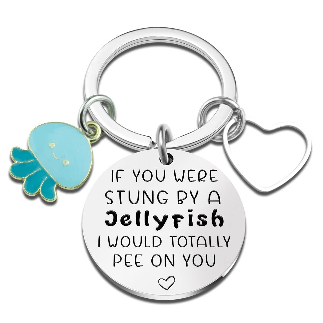 Best Friend Keychain - Funny Friendship Gifts for Teen Girls, Boys, Women & Men - Perfect for Birthdays, Anniversaries & Everyday Carry