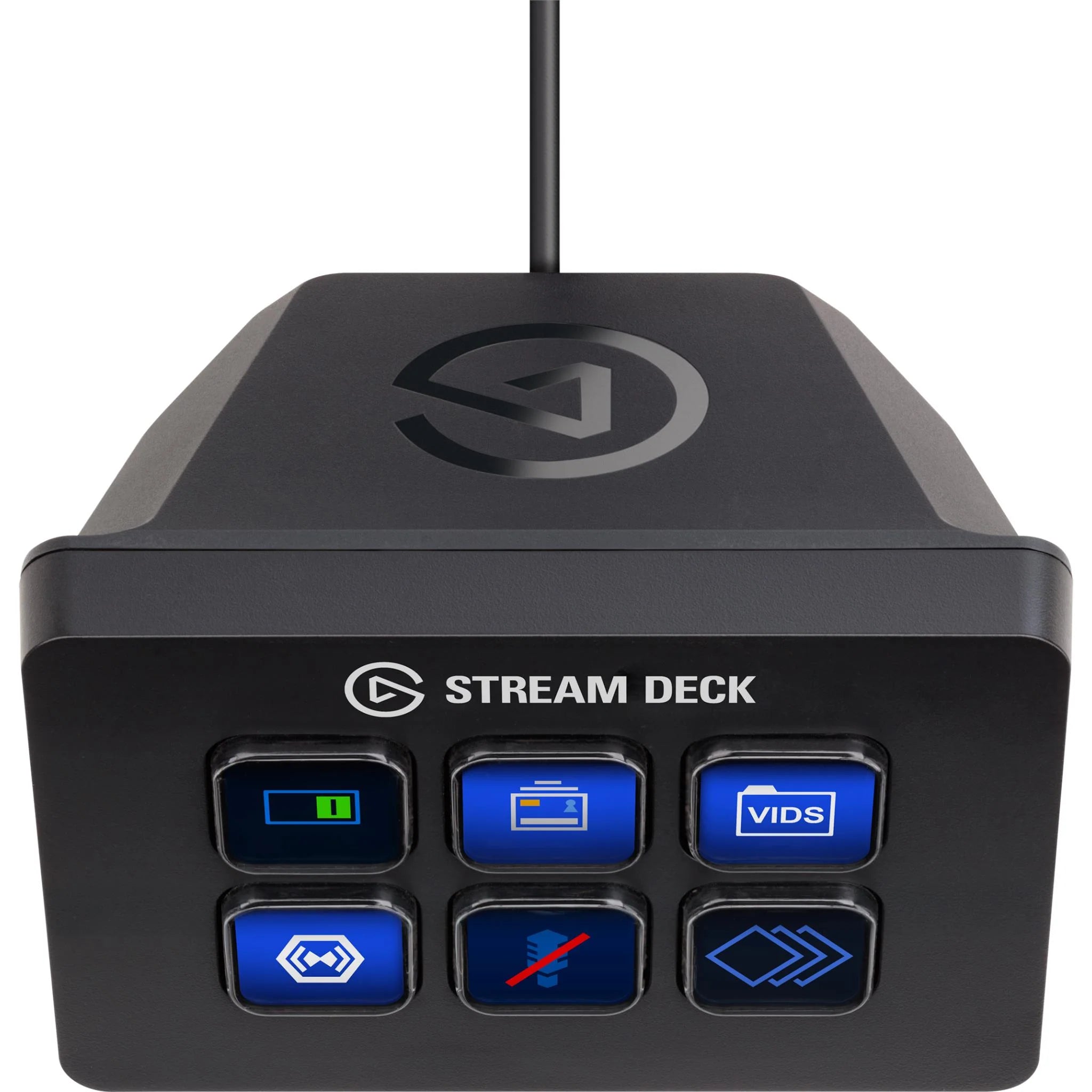 Elgato Stream Deck Mini - 6-Key Studio Controller for Live Streaming, Content Creation & Gaming | Perfect for Twitch, YouTube & OBS | Compact USB Interface for Mac & PC