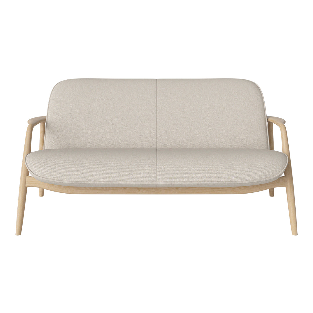 Bowie 2-Seater Sofa - Modern Fabric Living Room Couch for Small Spaces | Perfect for Apartments, Dorms & Cozy Home Decor