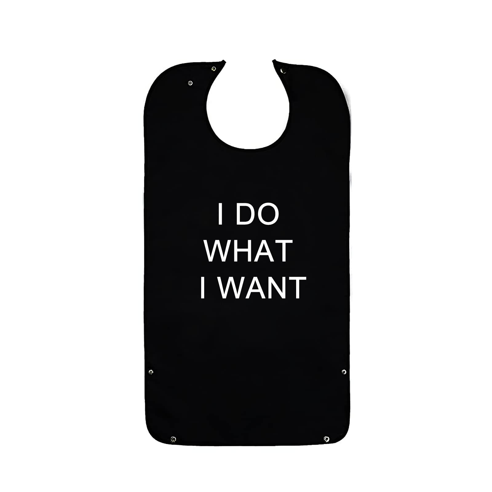 Funny Large Adult Bibs - Waterproof & Washable Clothing Protector for Men & Women | Great Gag Gift for Parties, Elderly Care & Mealtime Protection