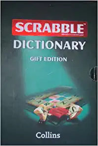 Collins Official Scrabble Dictionary - Gift Edition | Perfect for Word Game Lovers & Tournament Players | Great Board Game Companion & Educational Gift