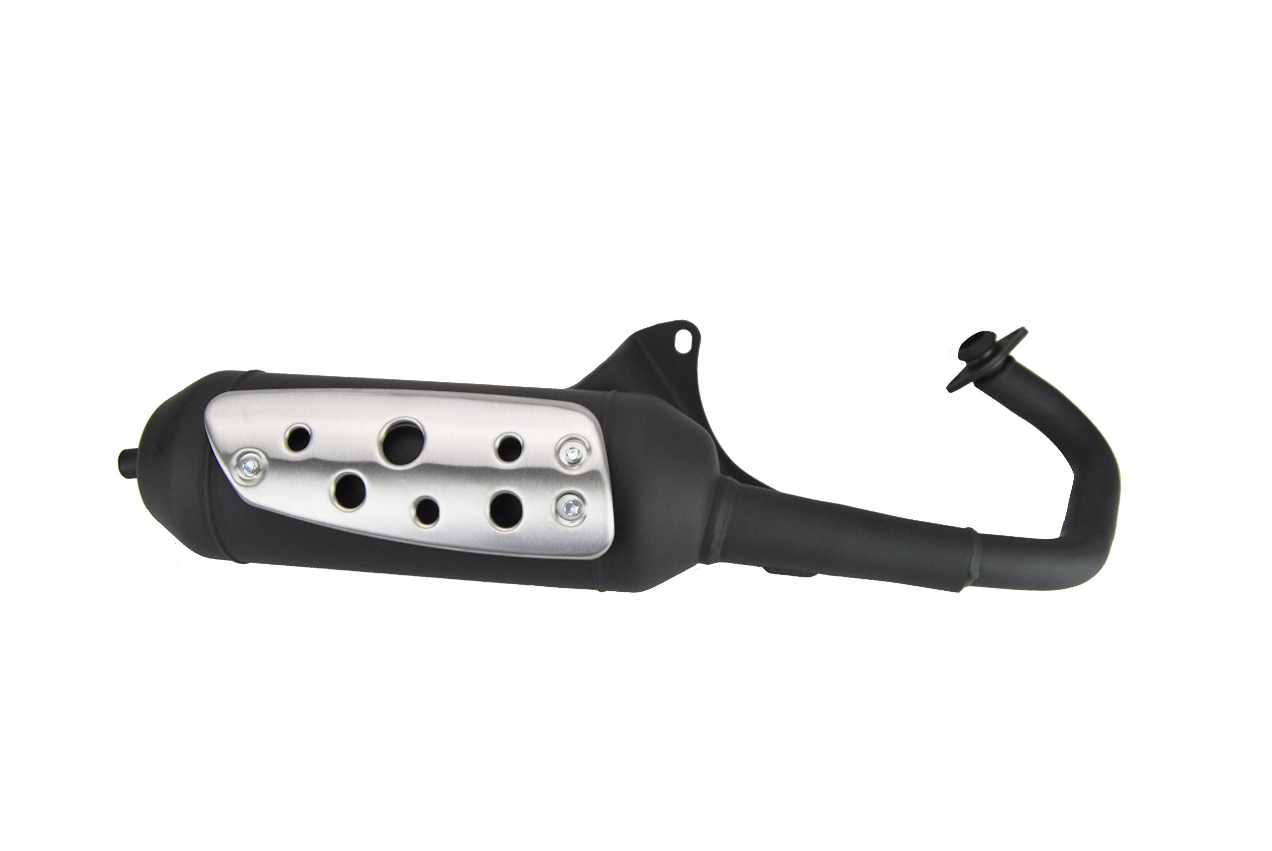 TECNIGAS Silent Pro Exhaust Pipe for Piaggio Liberty 50 2T - High-Performance Muffler for Smooth & Quiet Ride - Perfect for Urban Commuting & Scooter Enthusiasts