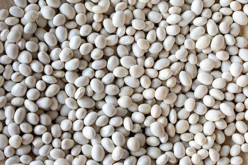Rancho Gordo Caballero Beans 1 lb | Premium Heirloom Beans for Cooking | Perfect for Soups, Stews & Mexican Dishes
