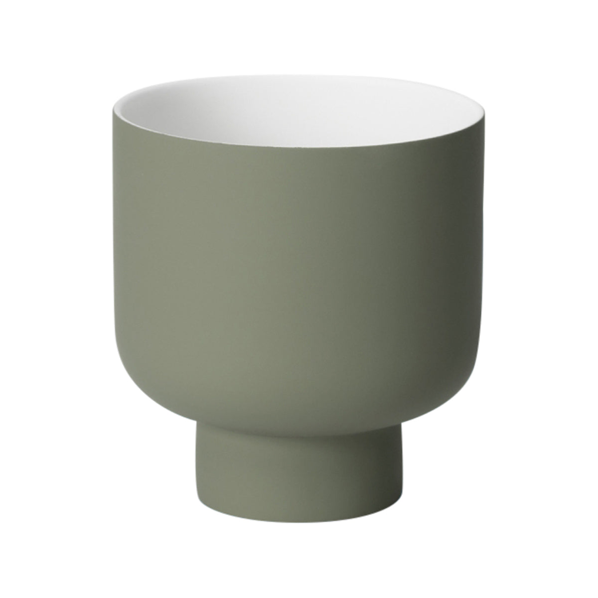 Fergus Small Planter - Modern Indoor/Outdoor Flower Pot for Home Decor, Office, Garden, and Balcony | Perfect for Succulents, Herbs, and Small Plants