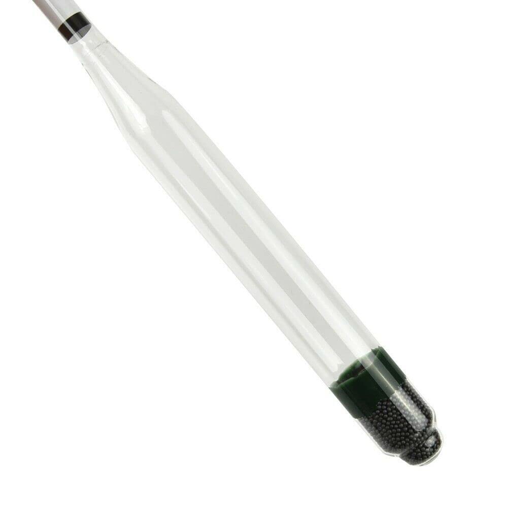 Triple Scale Beer and Wine Hydrometer - High Precision Specific Gravity, Brix & Balling Tester for Home Brewing, Winemaking, and Craft Beer Making | Perfect for Measuring Alcohol Content and Fermentation Progress