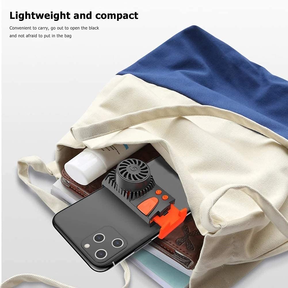 Semiconductor Phone Cooler - 3-Second Fast Cooling Mobile Phone Radiator & Fan for Gaming, Live Streaming - Perfect for iPhone, Android, and Long Gaming Sessions