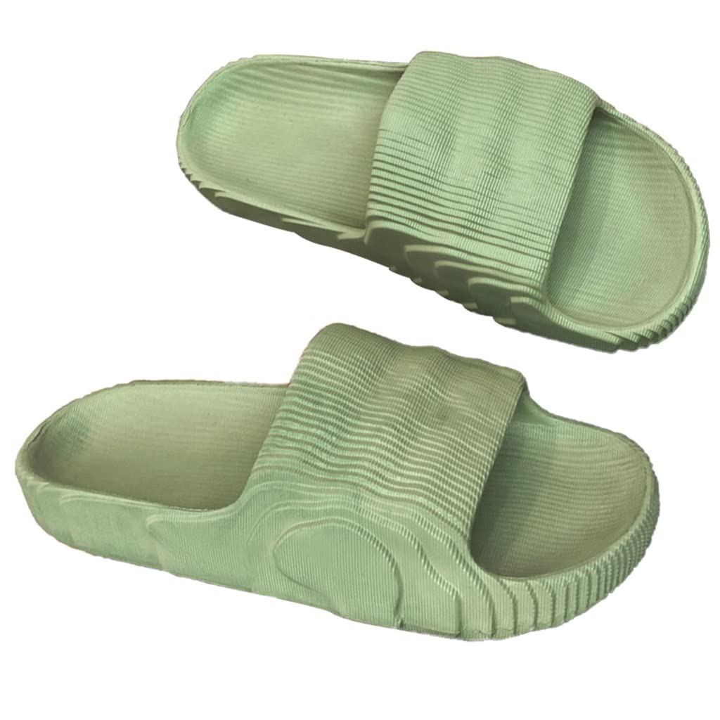 **Men's & Women's Non-Slip Indoor Slippers - Breathable Cloud Slides for Summer, Shower, Bathroom & Home - Lightweight Rubber Sole House Shoes for Casual Comfort**    *(Perfect for Relaxing at Home, Lounging, or Quick Trips to the Pool or Beach!)*