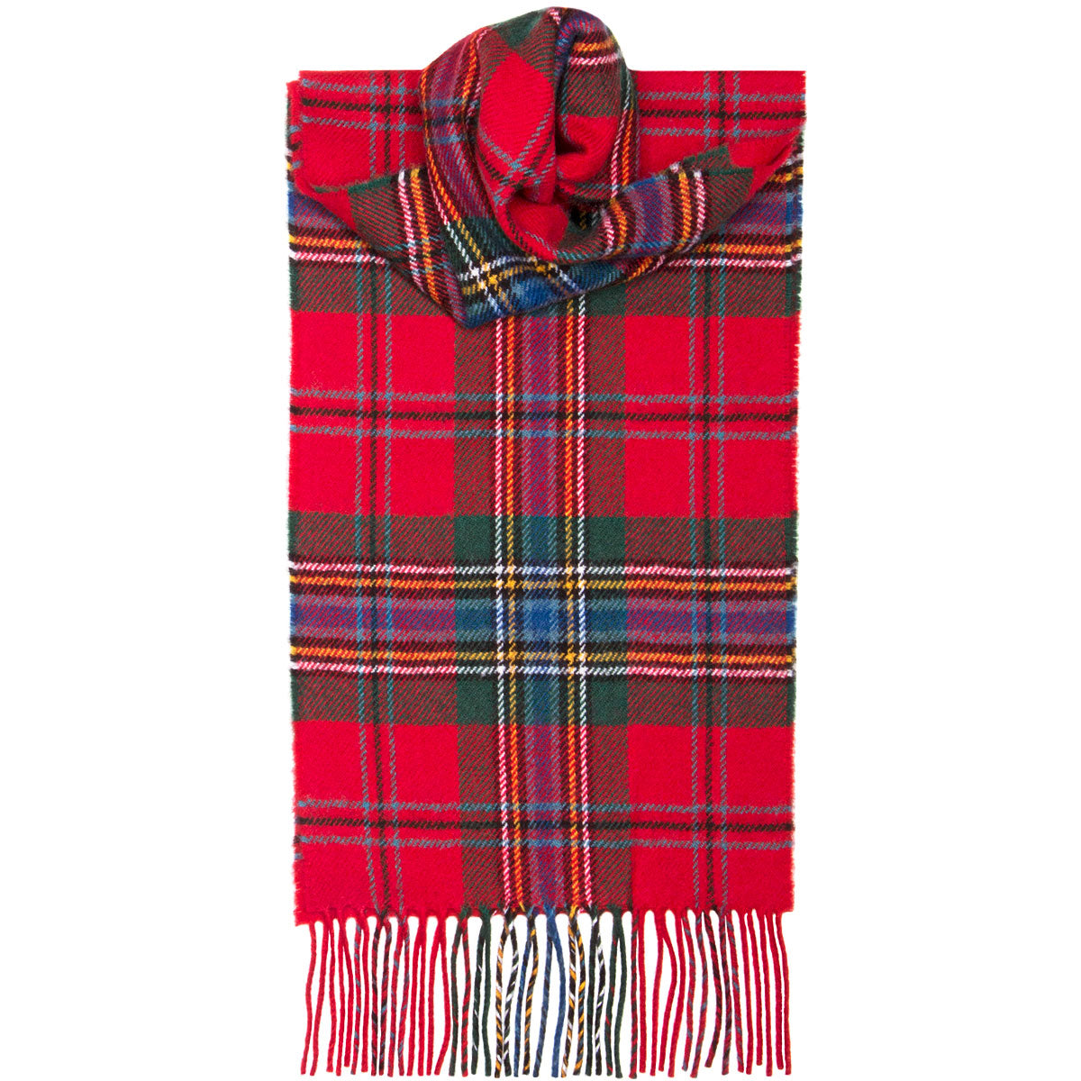 MacLean of Duart Modern Tartan Scarf - Premium Wool Plaid Wrap for Men & Women - Perfect for Scottish Heritage Events, Winter Fashion & Outdoor Adventures