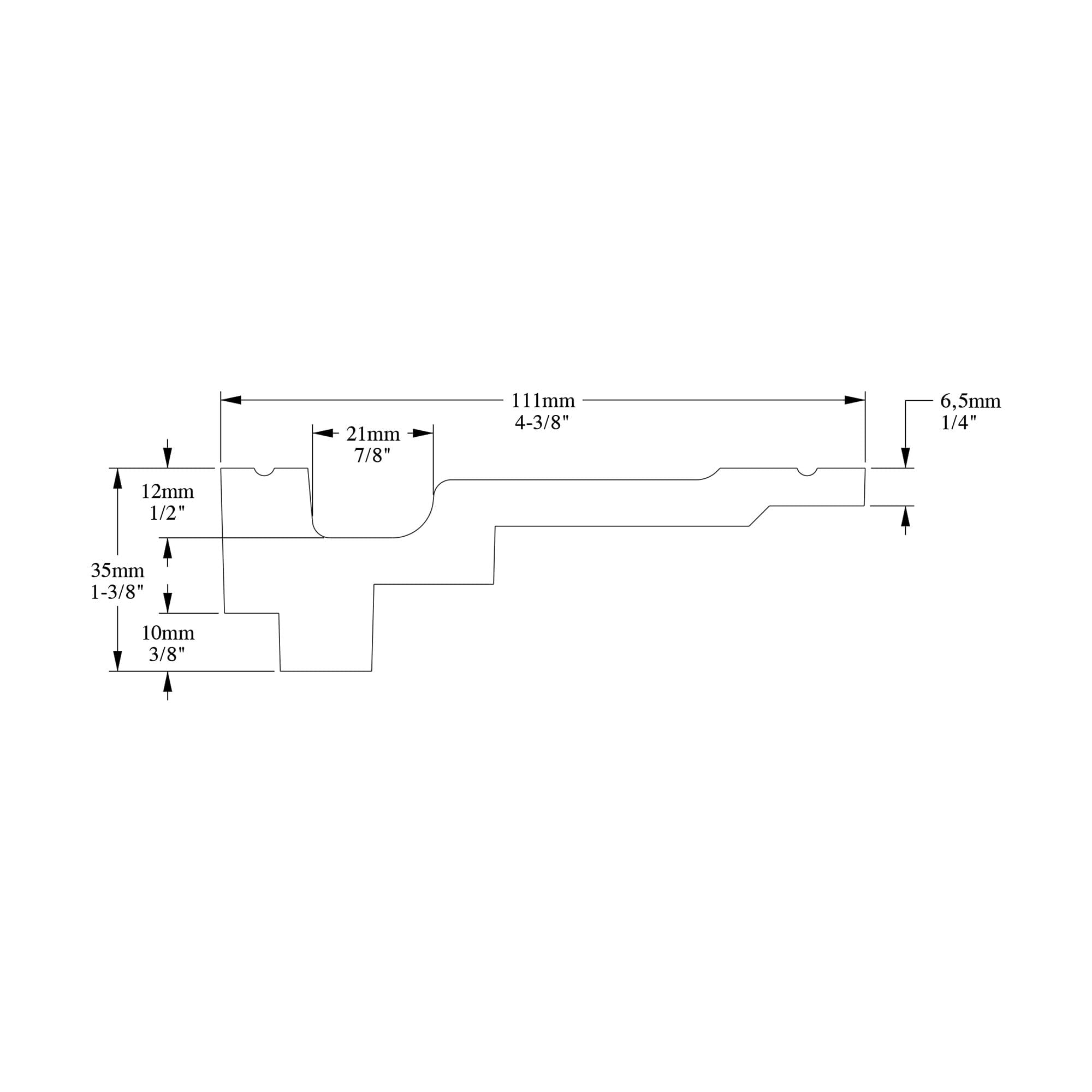 Orac Decor C355 Crown Moulding 4-3/8