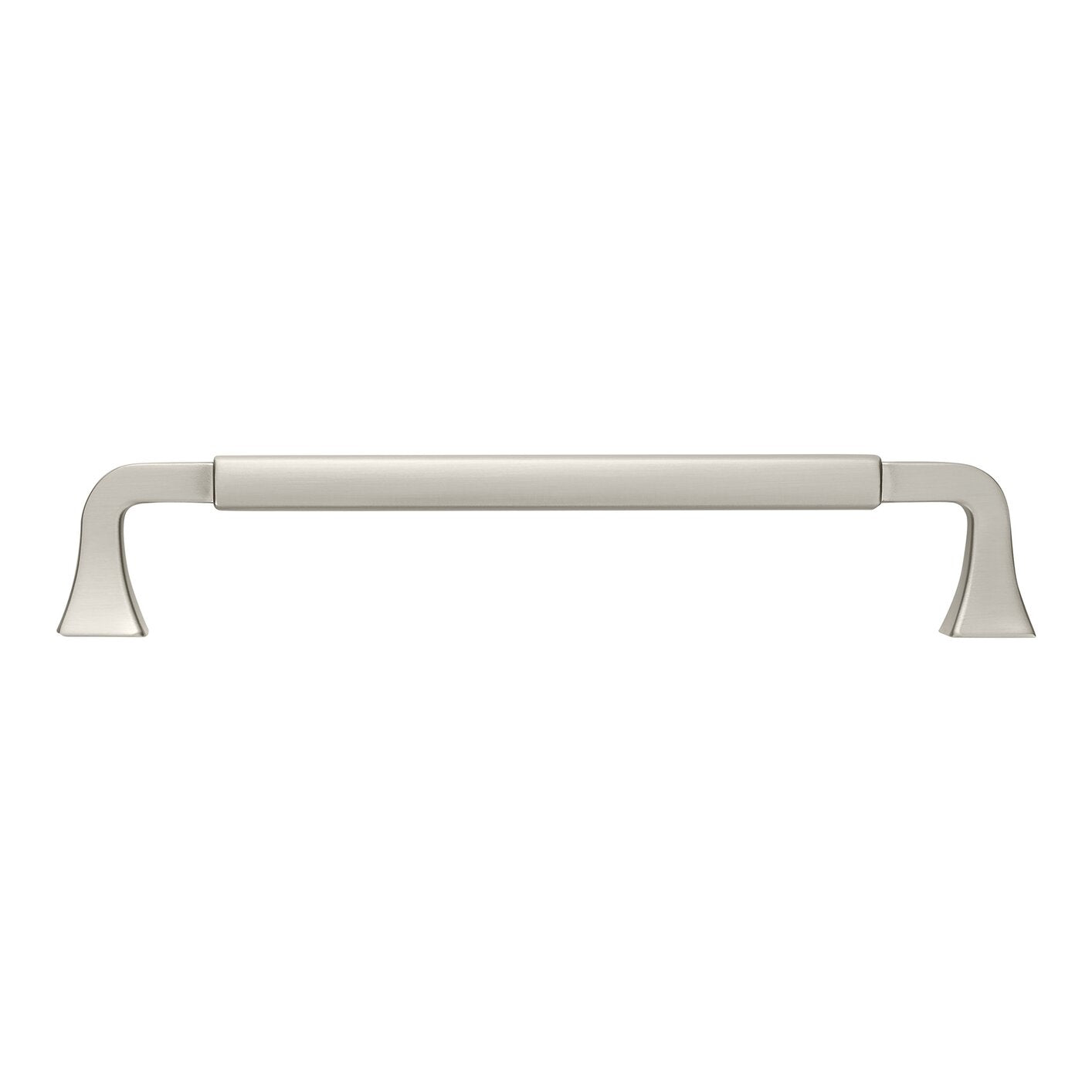 Tudor Transitional Pull Brushed Nickel Cabinet Handle - 3 Sizes Available for Kitchen, Bathroom & Furniture Hardware