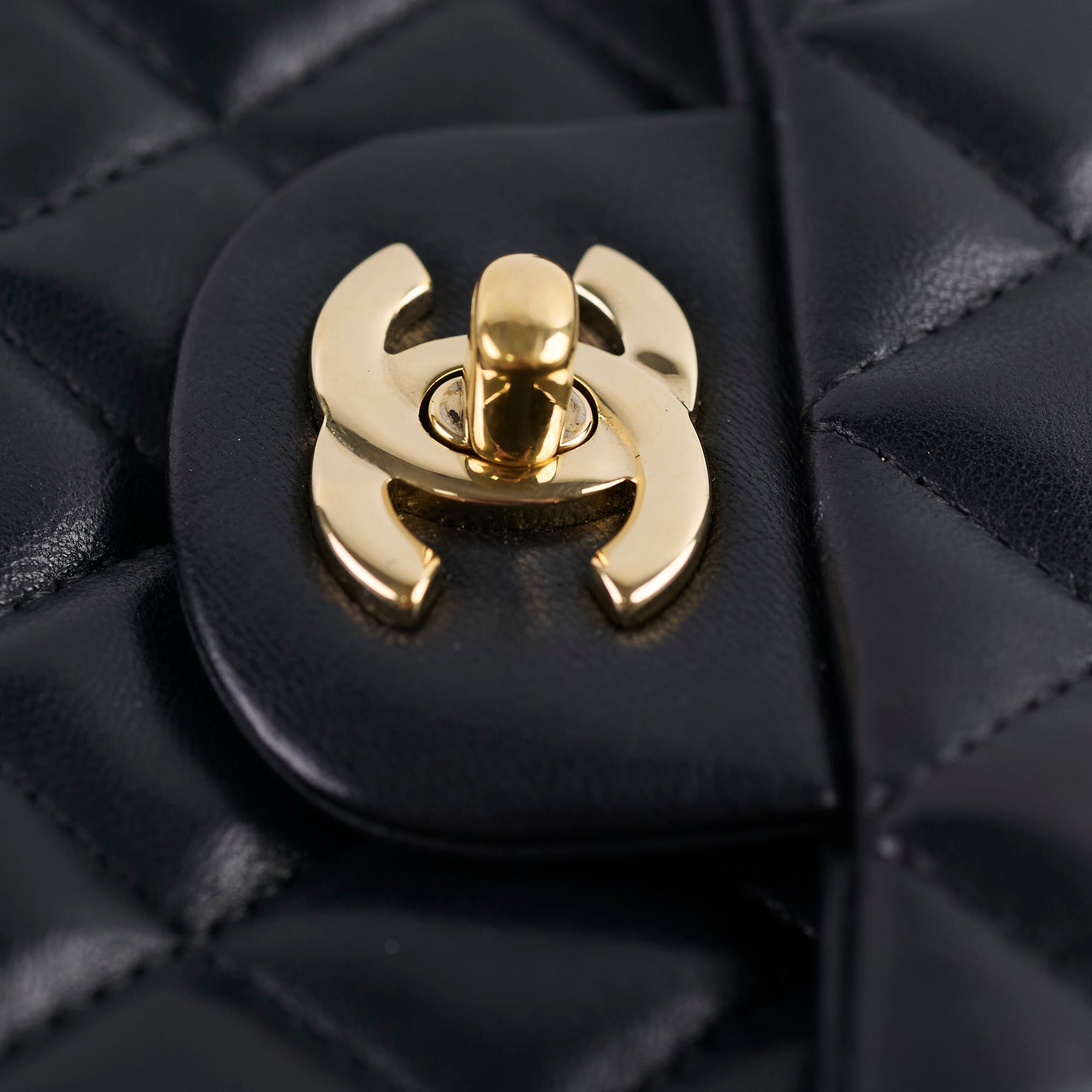 Chanel Mini Rectangle Lambskin Black Leather Flap Bag (23 Series) - Luxury Crossbody Purse for Women, Perfect for Evening Parties & Date Nights