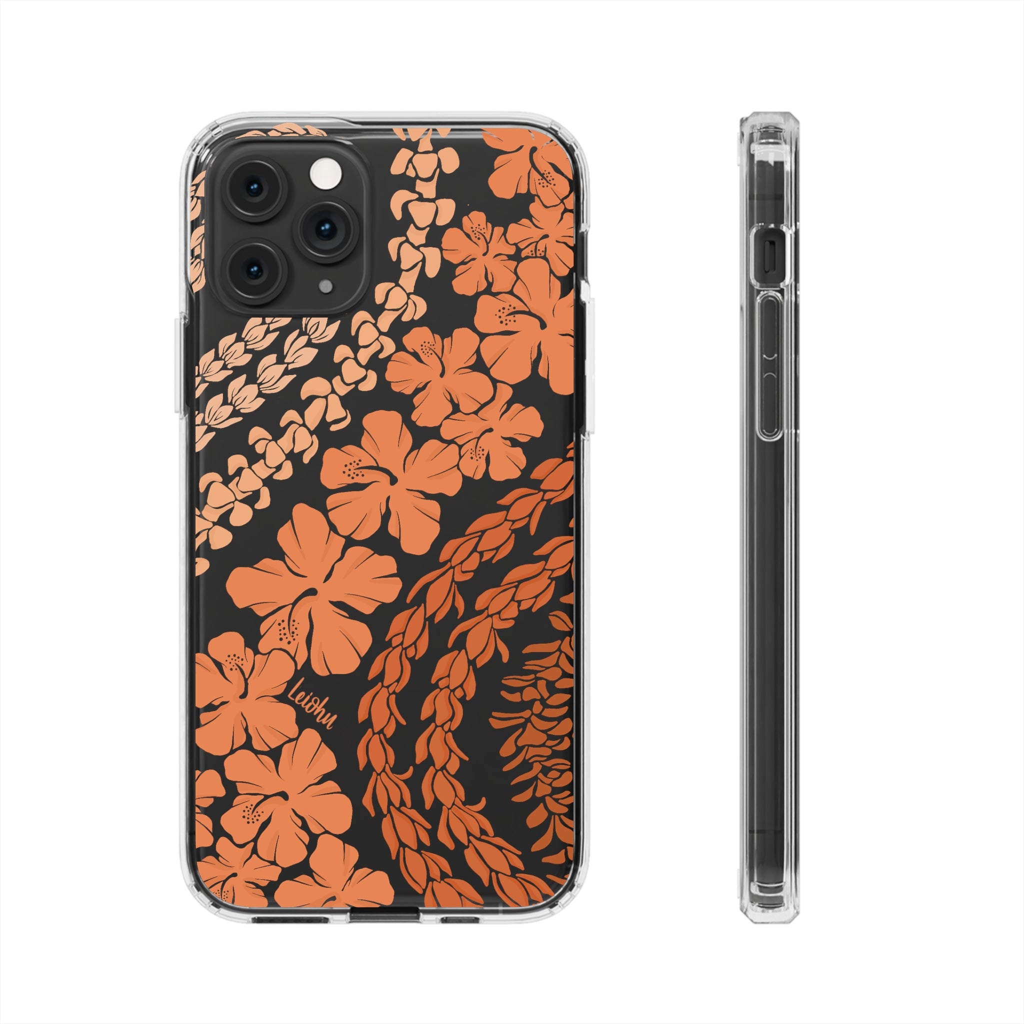 Groovy Lei Warm Clear Phone Case - Soft & Durable Protective Cover for iPhone & Android - Perfect for Winter, Outdoor Activities & Everyday Use