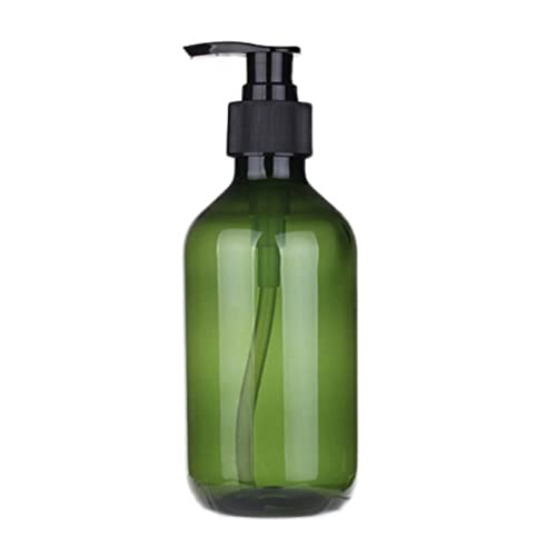 300ml/500ml Refillable Essential Oil Pump Bottle Dispenser - Empty Body Wash & Shampoo Bottles for Travel, Bathroom & Kitchen Use