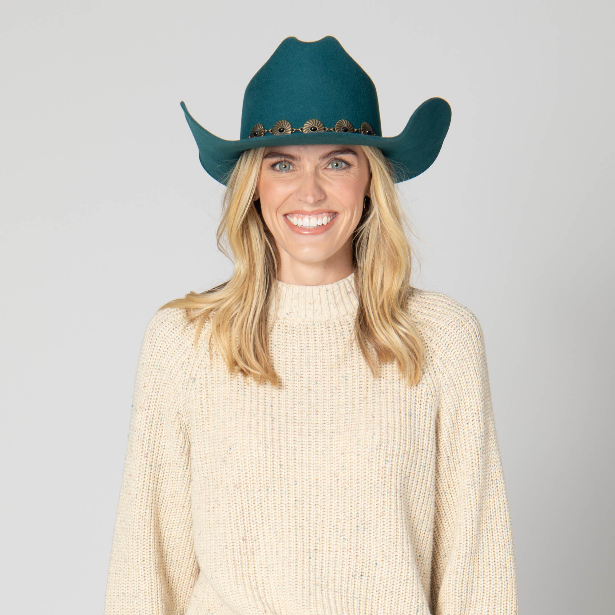 Midnight Cattleman's Crease Cowboy Hat - Classic Western Style for Men - Perfect for Rodeo, Ranch Work & Country Music Festivals