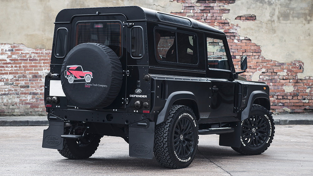 95mm NAS Style Smoked Lens Full LED Upgrade Kit for Land Rover Defender LD - Off-Road Lighting Enhancement for Adventure & Night Driving