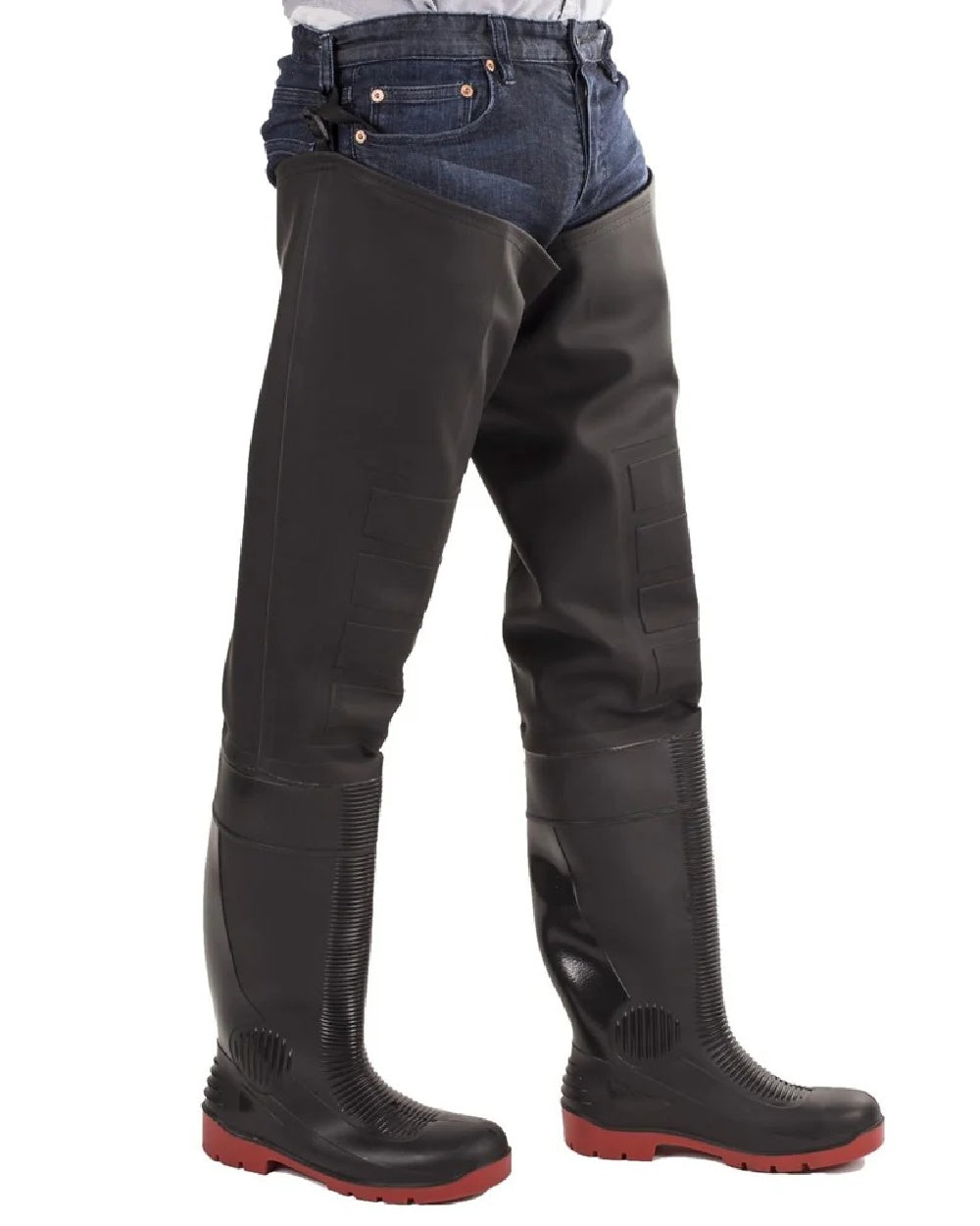 Amblers Safety Rhone Thigh High Fishing Waders - Waterproof & Durable for Fly Fishing, Hunting & Outdoor Adventures
