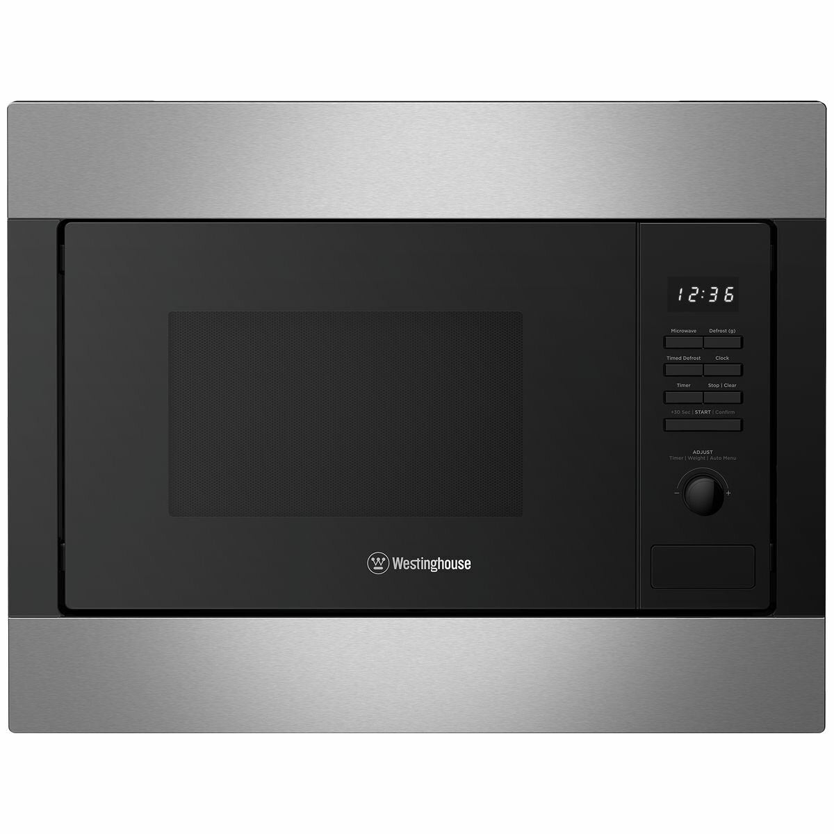 Westinghouse 25L 900W Built-In Microwave Oven WMB2522SC - Perfect for Small Kitchens, Apartments & Office Break Rooms