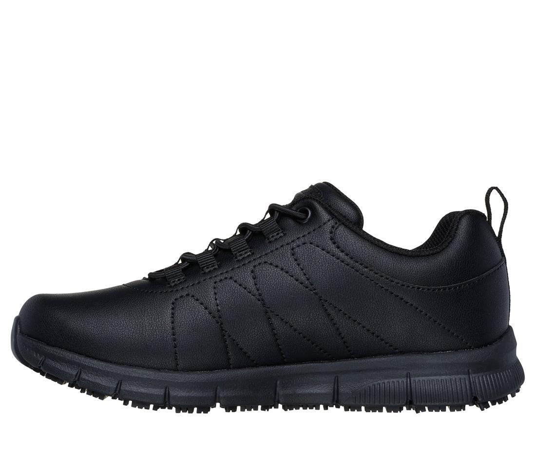 Nampa Beja Slip Resistant Shoe Black