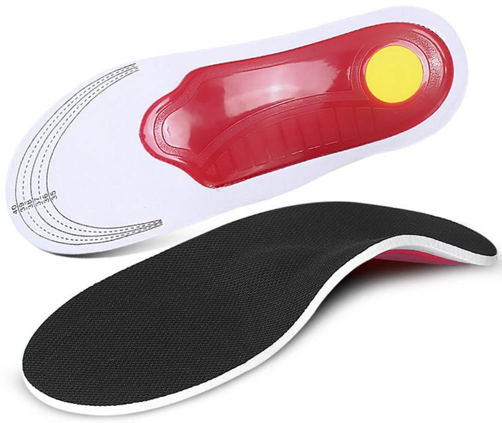 Best Orthotic Arch Support Shoe Insoles for Flat Feet & Plantar Fasciitis - Comfortable EVA Inserts with Shock Absorption for Men, Women & Kids - Breathable Design for Running, Walking & Daily Activities