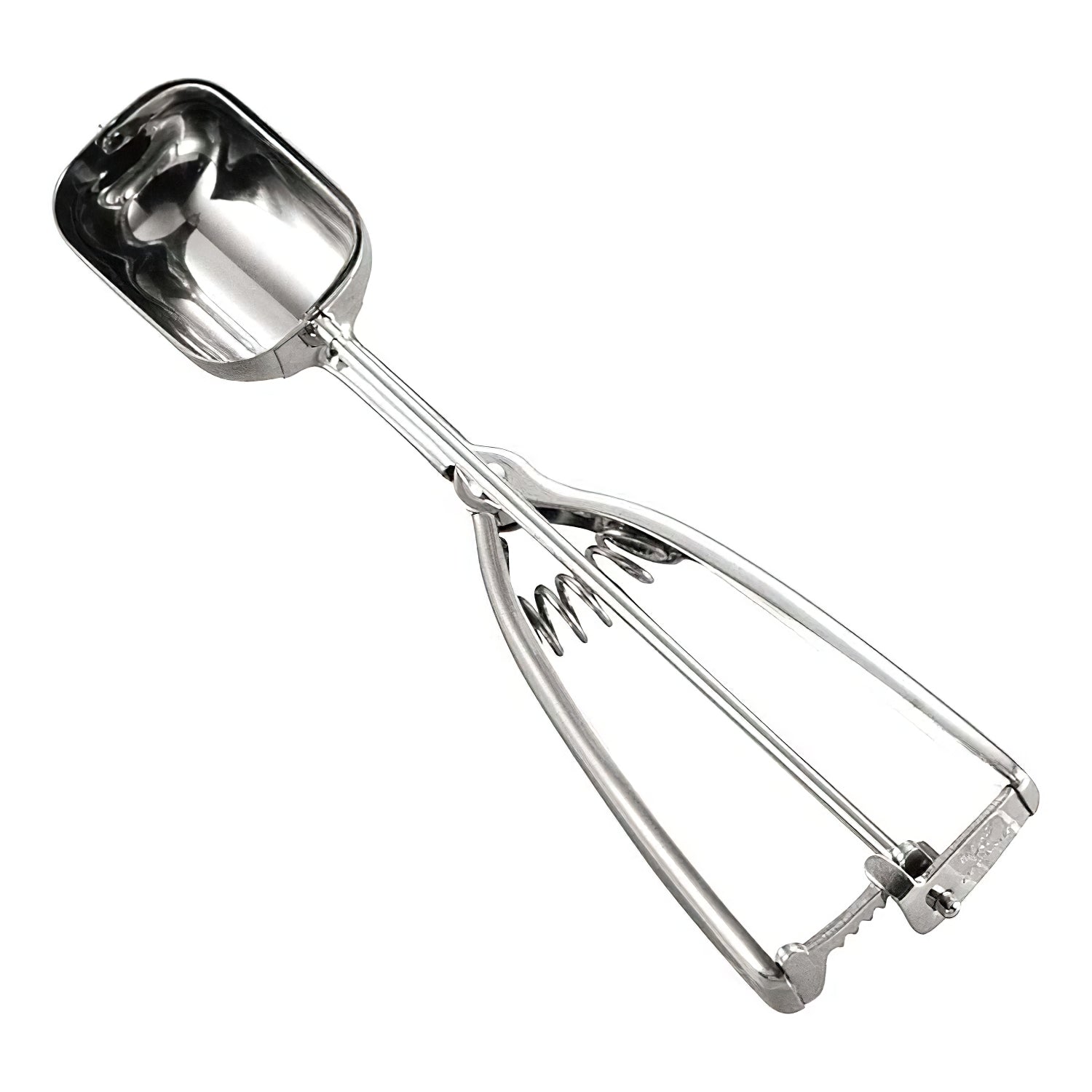 Premium Stainless Steel Ice Cream Scoop with Ergonomic Handle - Perfect for Scooping Gelato, Sorbet, Cookie Dough & Ice Cream at Home, Restaurants or Dessert Shops