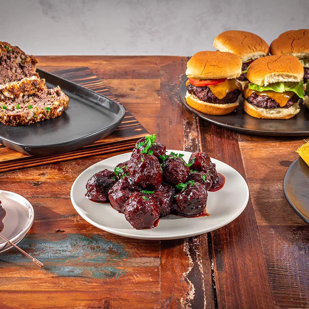 Premium Nebraska Star Beef Angus Ground Beef - 100% Grass-Fed, High Protein, Lean & Juicy - Perfect for Burgers, Meatballs, Tacos & Healthy Meal Prep