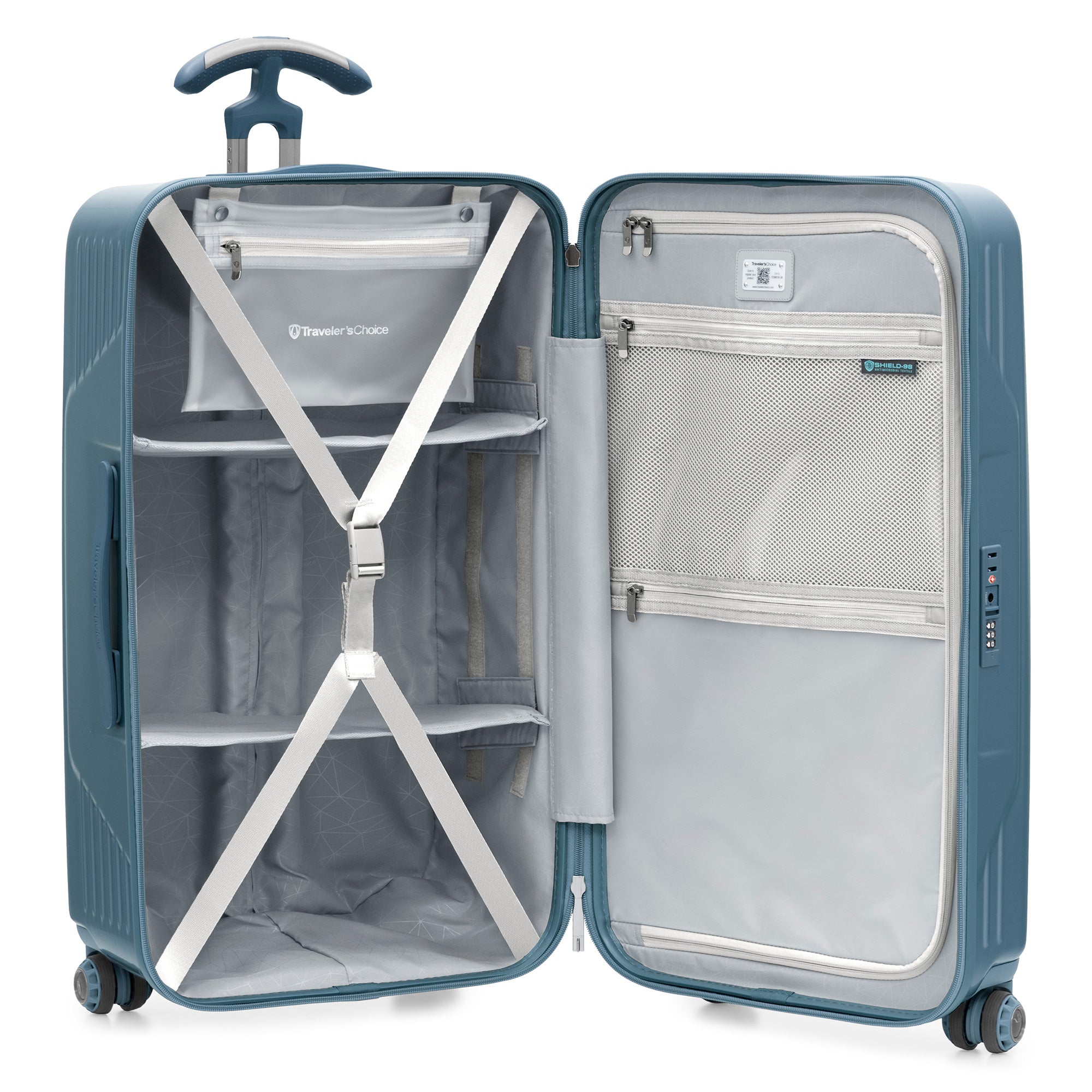 Ultimax II Medium Trunk - Durable Travel Luggage for Men & Women - Perfect for Airplane Carry-On, Road Trips & Business Travel