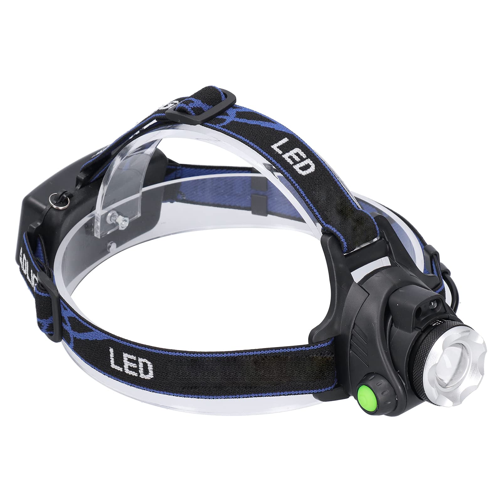 T6 LED Waterproof Adjustable Headlamp with Zoomable Focus - 10W 900LM Bright White Light for Maintenance, Outdoor Camping, Night Cycling, Hiking & Emergency Use - Perfect for Electricians, Mechanics, and Outdoor Enthusiasts