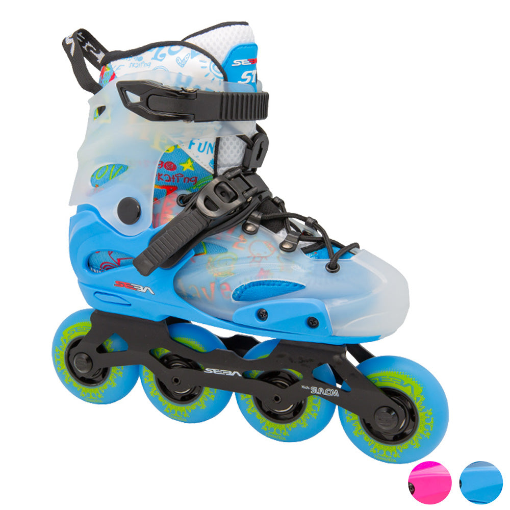 Seba ST MX Kids Inline Skates - Adjustable Youth Rollerblades for Boys & Girls Ages 6-12 - Perfect for Outdoor Fun, Fitness & Skate Parks