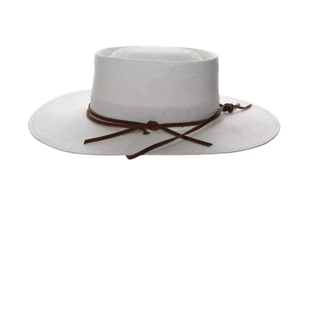 Biltmore Styles Straw Gambler Hat for Men & Women - Classic Summer Sun Hat for Outdoor Activities, Beach, Garden, and Travel