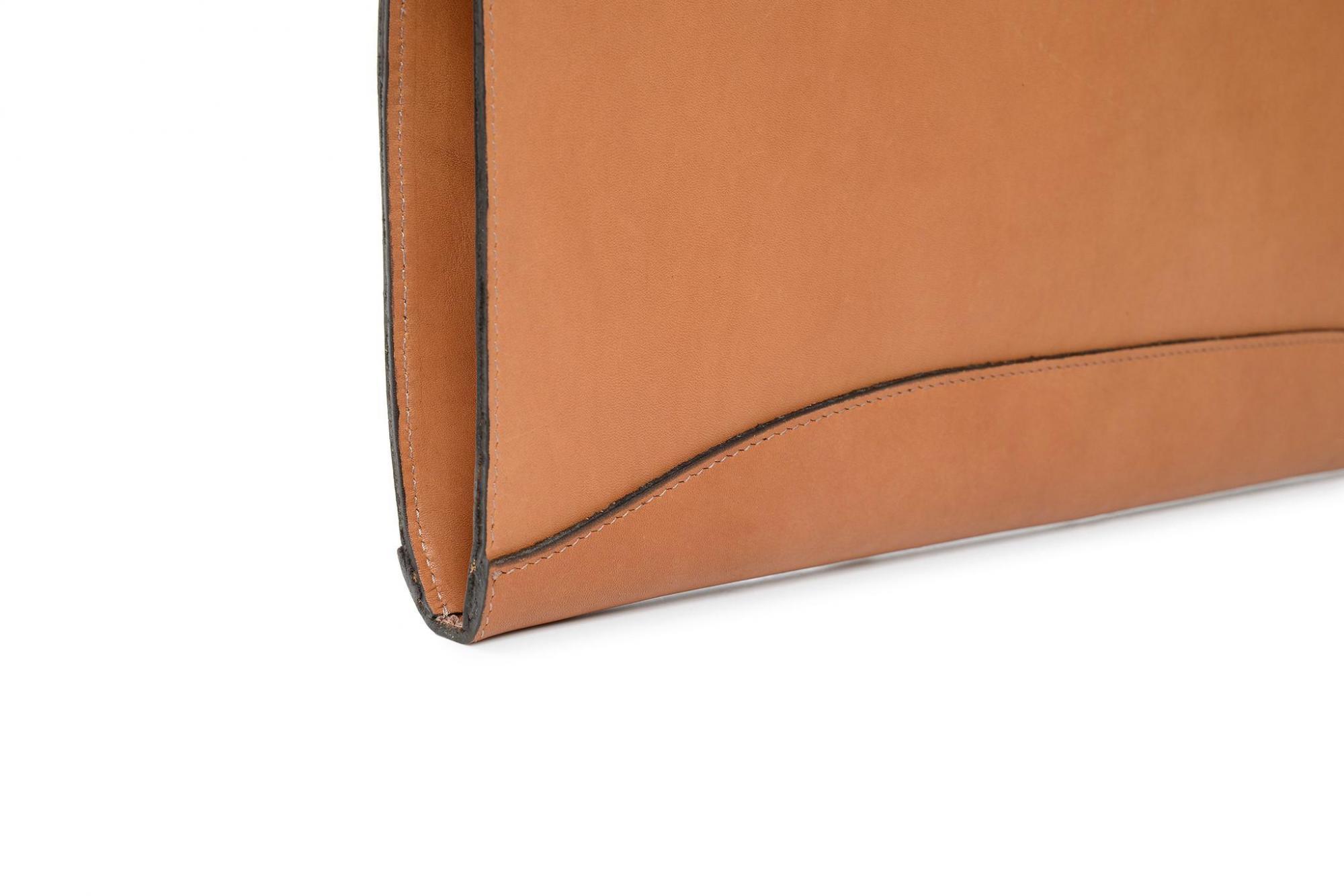 Premium Korchmar Adventure Grant Leather Laptop Sleeve - 15.6 Inch Protective Case for MacBook Pro/Air | Durable & Stylish for Work, Travel & Daily Commute
