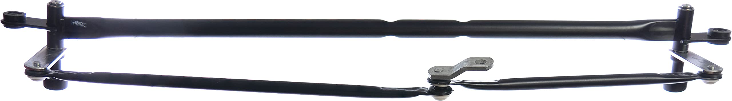 APDTY 159369 Windshield Wiper Linkage Assembly - Replacement Wiper Arm & Pivot Shaft Kit for Smooth Wiping Performance | Fits Select Car Models | Perfect for Rainy Weather & Winter Driving
