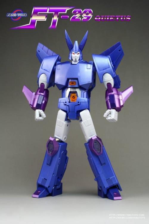 Fans Toys FT-29 Quietus Masterpiece Action Figure (2022 Reissue) - Highly Poseable Collectible for Display & Photography - Perfect for Transformers Fans & Toy Collectors