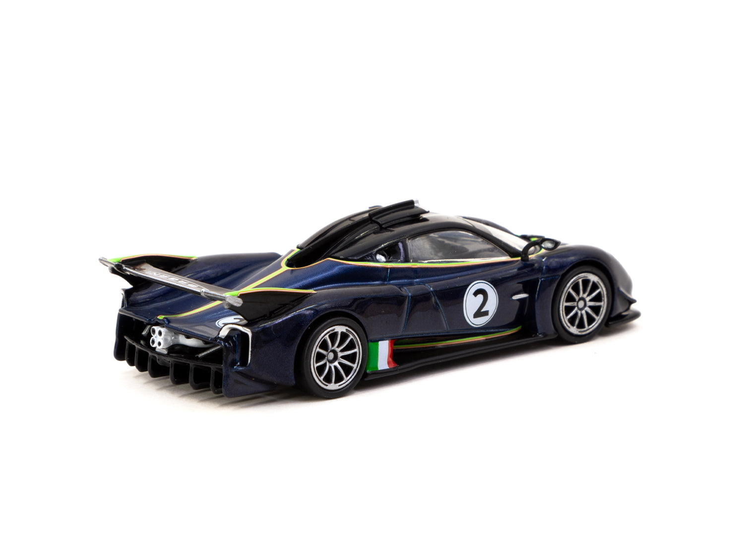 Tarmac Works 1/64 Pagani Huayra R Blu Avio Diecast Model Car - Premium Collectible Toy for Car Enthusiasts - Perfect for Display, Gifts & Racing Collections