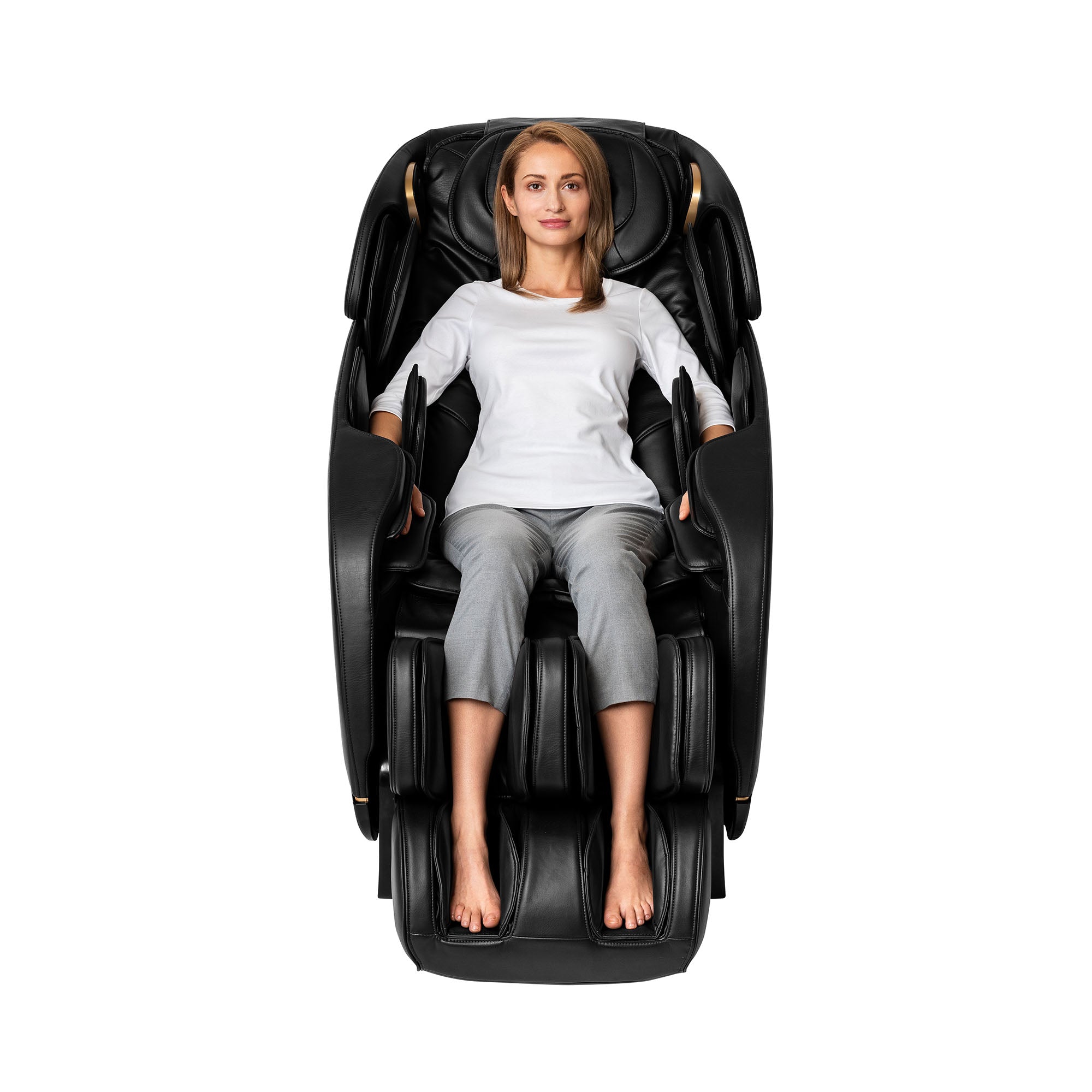 Inner Balance Jin 2.0 Full Body Massage Chair with Zero Gravity Recliner - Shiatsu Massage for Home & Office Relaxation