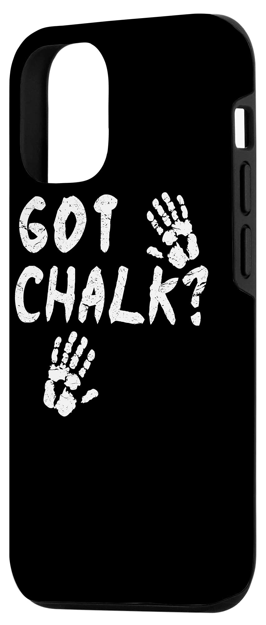 Funny Rock Climbing iPhone 12/12 Pro Case - 'Got Chalk?' Design for Climbers & Bouldering Enthusiasts | Perfect for Gym Training & Outdoor Adventures